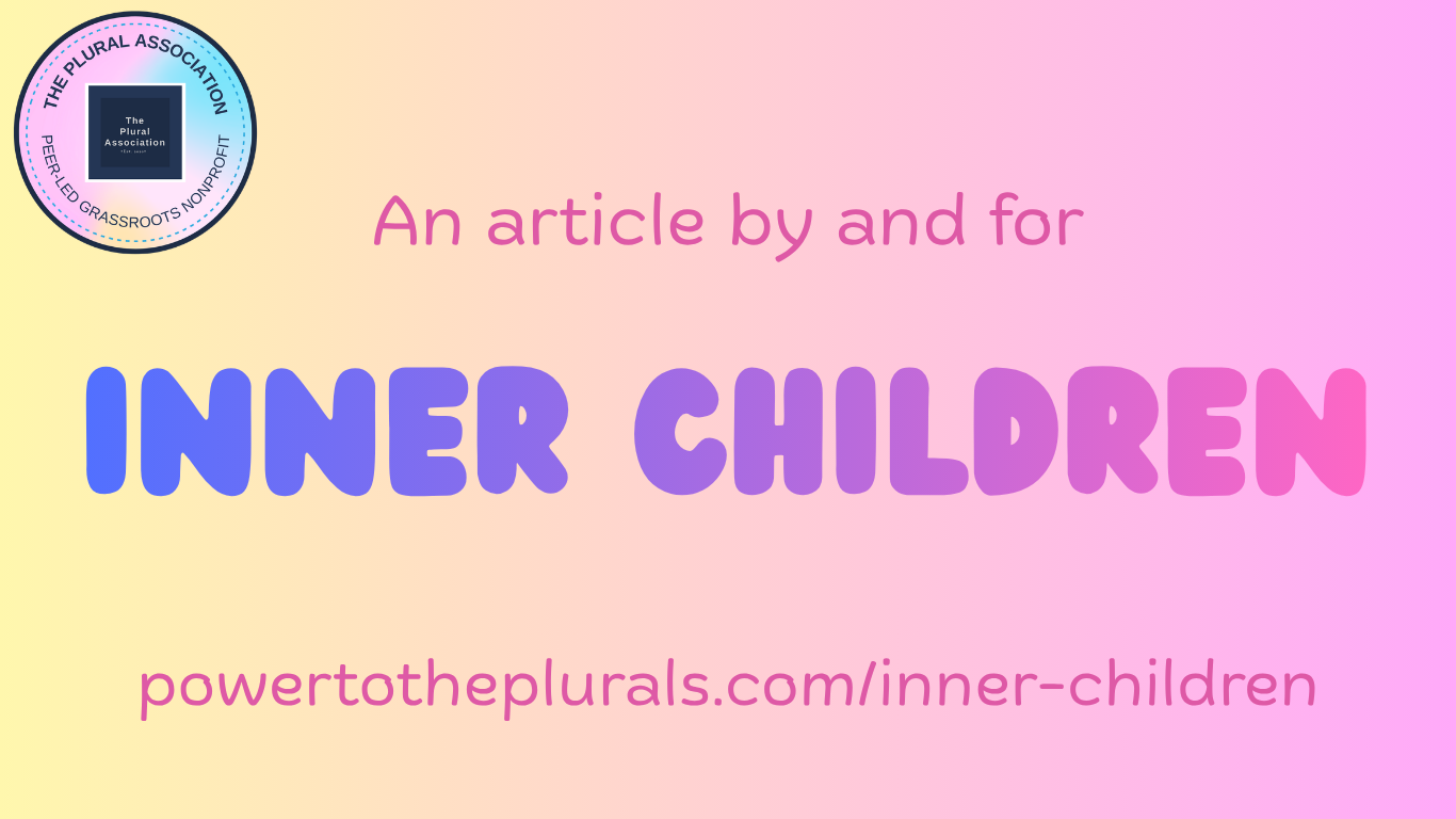 An article by and for inner children.