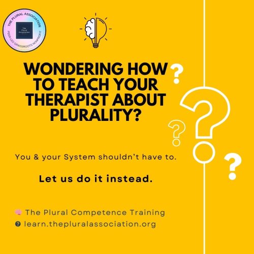 Plural Competence Training Promos for Plurals